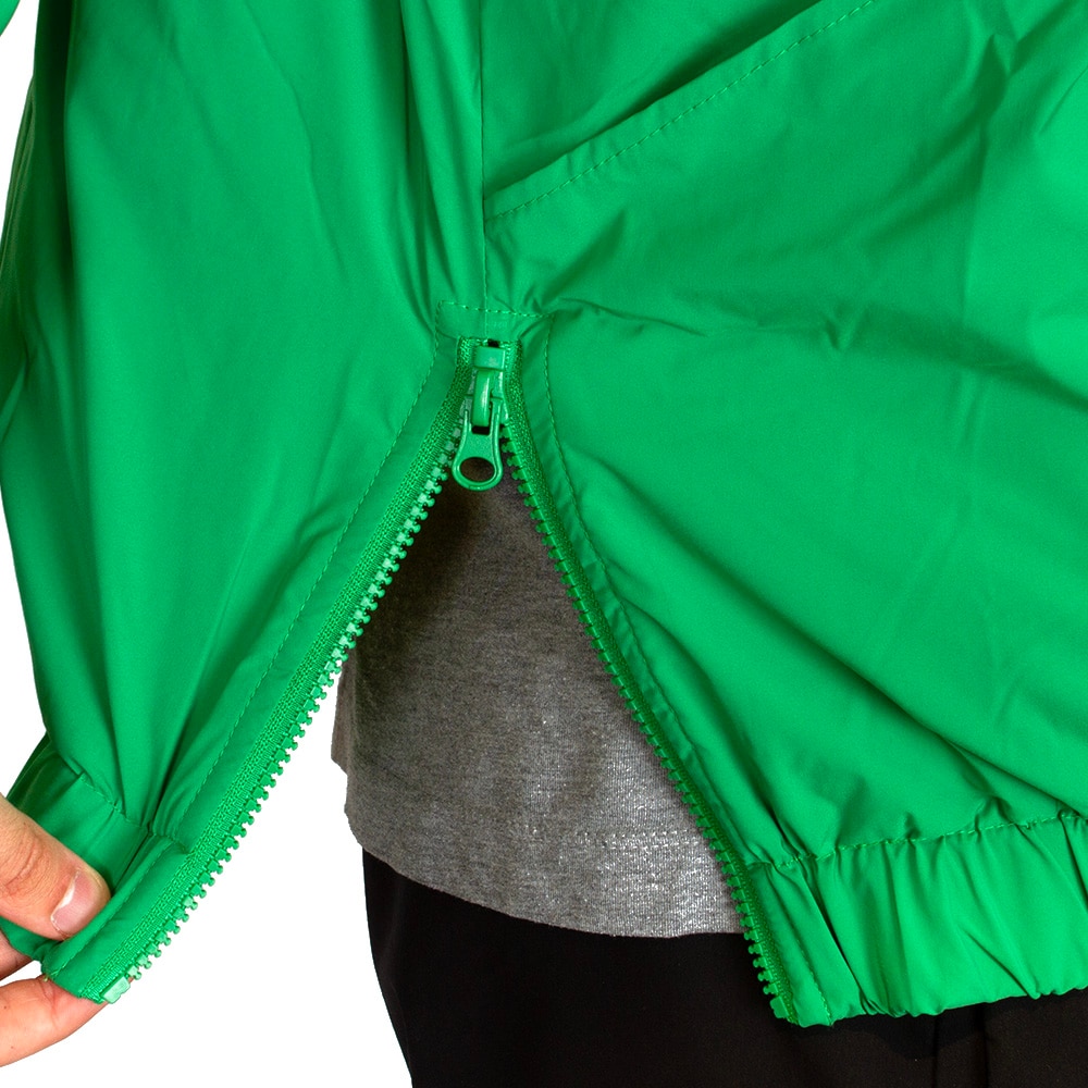 Interlocking UO, Green, Coat/Jacket, Polyester, Men, Portland Gear, Legacy, Anorak, 1/4-Zip, 986754